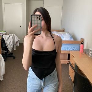 Beginning Boutique Scarf Top